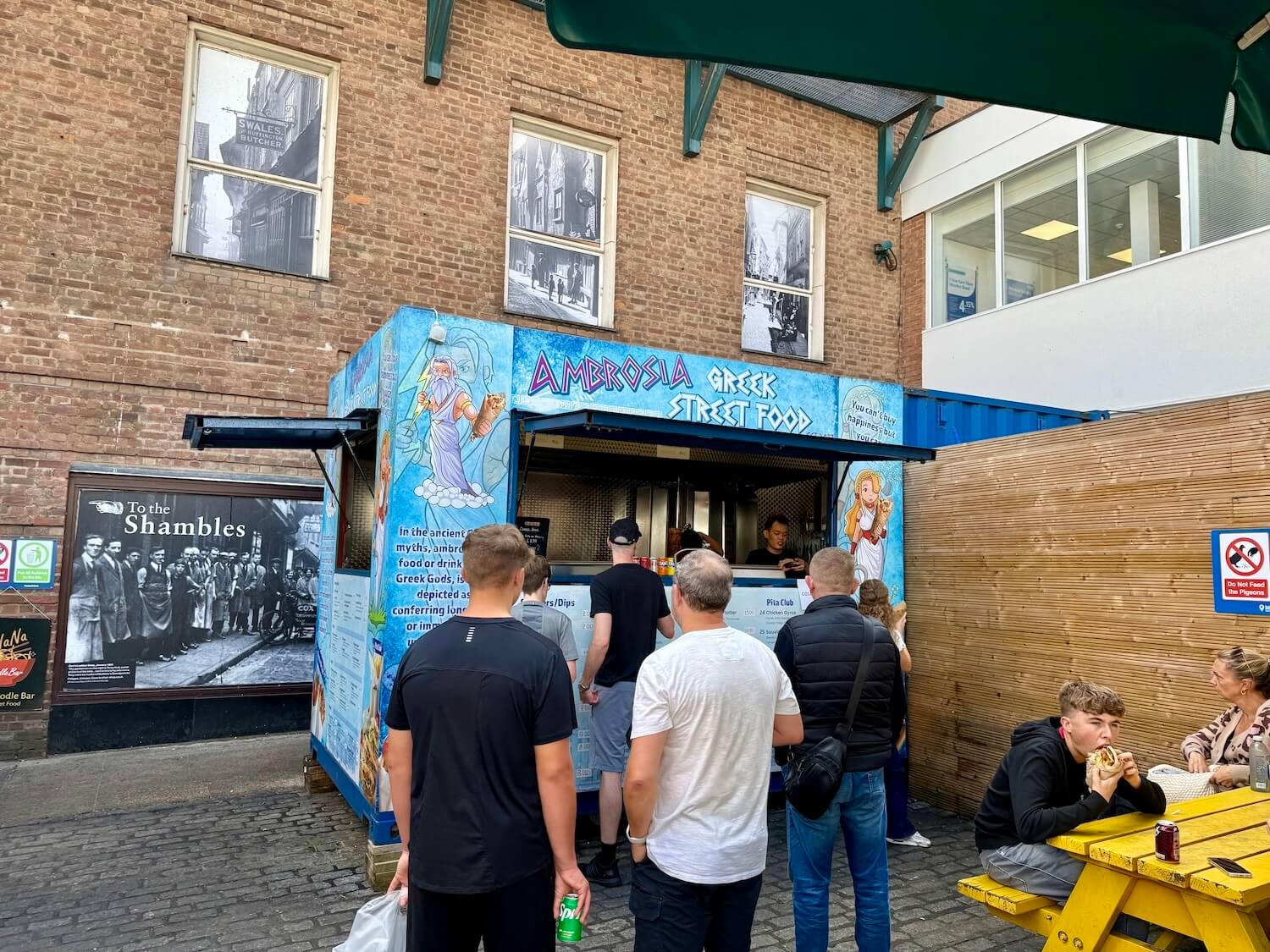 Ambrosia Greek street food York
